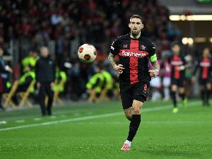 勒沃库森后卫安德里希出场时球队连续38个客场不败，创德甲纪录