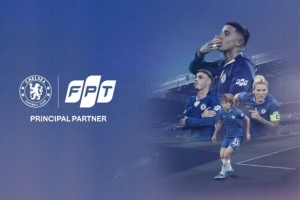 官方:切尔西与FPT深化合作,后者标志将出现在球衣衣袖