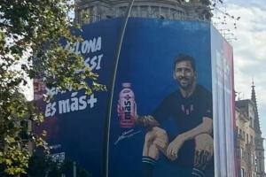梅西“重返”巴塞罗那,他将为个人品牌的功能饮料开设快闪店