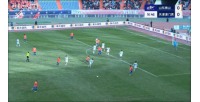瓦科打进赛季第25球！泰山1-0领先津门虎