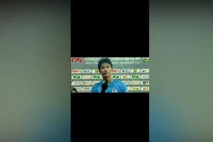 18岁杨铭锐:进球要感谢队友一起努力 我们每场目标都是拿3分