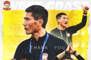 西海岸祝福邵佳一:俱乐部主帅能够荣升国足主帅,这是我们的荣幸