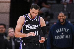 明天NBA杯国王迎战雷霆 拉文可以出战 萨博尼斯出战成疑