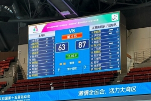 全运会U22女篮第三日综述:山东、江苏连胜 浙江大胜湖北