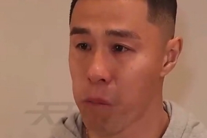 侯森哽咽落泪:我要把我的劲儿全使在我最热爱的足球上