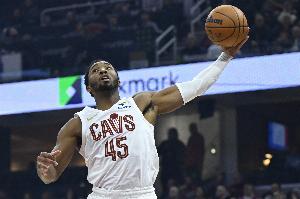 米切尔生涯至今9次砍45+ 超越SGA 追平塔图姆并列NBA历史第41
