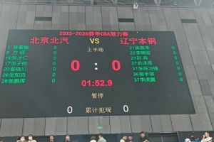 北京VS辽宁潜力赛名单：陈盈骏&方硕&范子铭&翟晓川&李晓旭出战