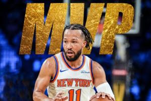?实至名归！布伦森喜获NBA杯MVP！