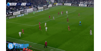尤文1-0领先罗马！坎比亚索脚后跟助攻，孔塞桑推远角破门