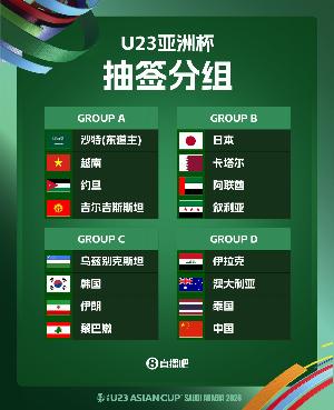 中国队同组对手!伊拉克U23亚洲杯名单:绝大部分效力本国联赛