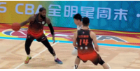 都很准！半场鲍威尔9中5&三分5中3 珀塞尔三分5中4 二人合砍29分