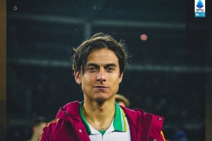 官方：打进罗马第2球，迪巴拉当选2-0都灵全场最佳球员