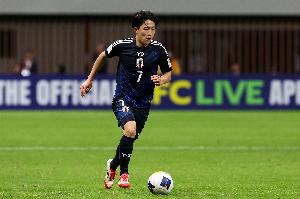 当选赛事MVP,佐藤龙之介:用冠军收官本届U23亚洲杯,非常幸福