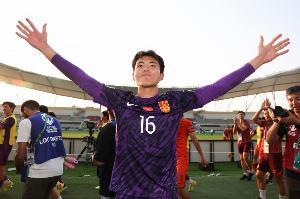 李昊入围U23亚洲杯最具影响力球员评选,目前落后阮庭北暂居第二