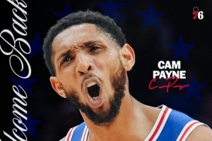 NBA→CBA→NBA→欧洲→NBA！76人官宣佩恩回归 将穿20号球衣