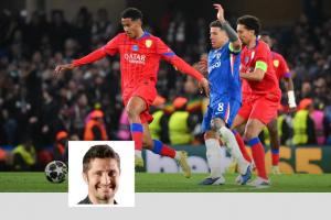 利扎拉祖评巴黎3-0切尔西:伦敦人在这场比赛中过早地放弃了抵抗