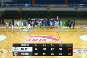 ?沈阳体院击败东北电力 麻洪宇13+8 王研佰11+7 刘相东12+5