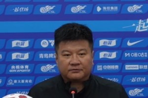 李金羽:今天我们确实有不少机会没能把握住,进球也需要一些运气