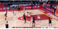 飞天遁地！巴吉冲击篮筐连续暴扣 防守端一夫当关连送血帽